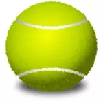 Tennis bal vector illustraties