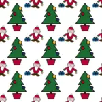 크리스마스 장면 완벽 한 패턴