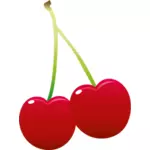 Cherries pair image