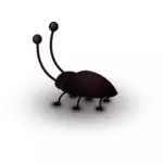 Imagine vectorială de un gândac de bucătărie