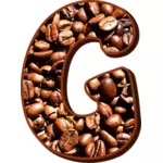 커피 콩 타이 포 그래피 G