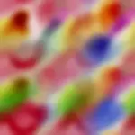 Kleurrijke achtergrond vector afbeelding