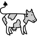 A cow