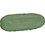 Frisk agurk slice