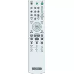 DVD remote kontrol vektor gambar