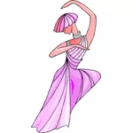 Abstrakt ballerina