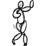 Dancing sketch