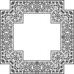 Square decorative frame image