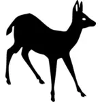Black deer image