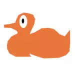 Bath duck vector illustration