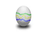 Easter egg vector clip art