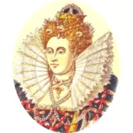 Reina Elizabeth que Vector imagen
