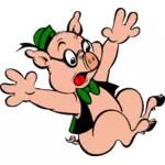 Afbeelding van vallende varken