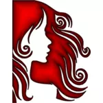 赤髪の女性