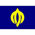 Flagge von Oda, Fukui