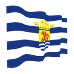 Bølgete Zeelands flagg