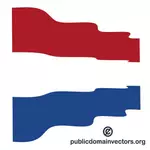 नीदरलैंड की लहरदार झंडा