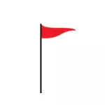 גרפיקה וקטורית דגל אדום