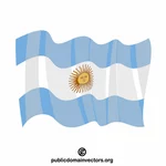 Den argentinska republikens flagga