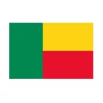 Flag of Benin vector graphics