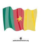 Kamerun Cumhuriyeti bayrağı