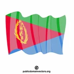 Nationalflagge von Eritrea