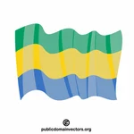 Nationale vlag van Gabon