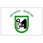 Marche के क्षेत्र के ध्वज