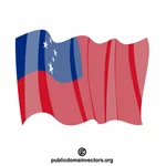 समोआ राष्ट्रीय ध्वज