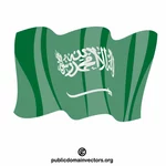 Saudi-Arabias rikes flagg