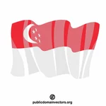 Singapore-flagget