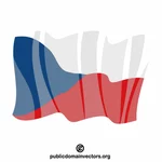 Flagge von Tschechien