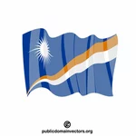 マーシャル諸島の旗