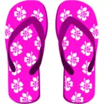 Pink sandal jepit