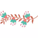 Flowery branch vector image