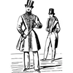 Французская мода в 1830 году