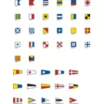 ग्रा Pavese झंडे, सभी झंडे