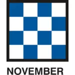 November flagga