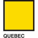 Gran Pavese Fahnen, Quebec Flagge