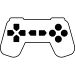 Game controller silhouette