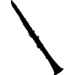 Imagen vectorial de clarinete