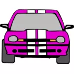 Vehicle front view vector