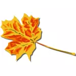 Fall leaf vector clip art
