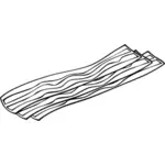 Vector drawing of bacon