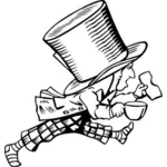 Mad Hatter vector image