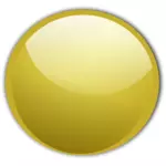 चमकदार सोने वेक्टर बटन
