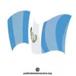 Republiken Guatemalas flagga