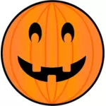 Kolor obrazu rzeźbione dyni na Halloween uroczystości