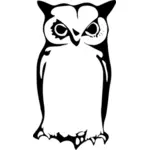 Owl vector clip art