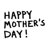 Imagem de vector feliz dia das mães